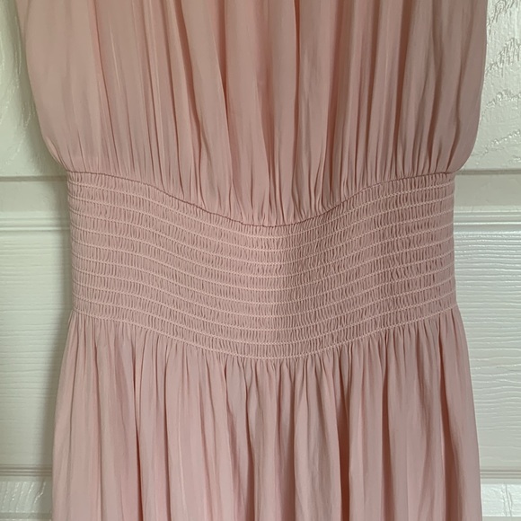 Ramy Brook Mackenzy Midi Summer Dress Powder Pink Extra Small (US4) - Picture 5 of 14